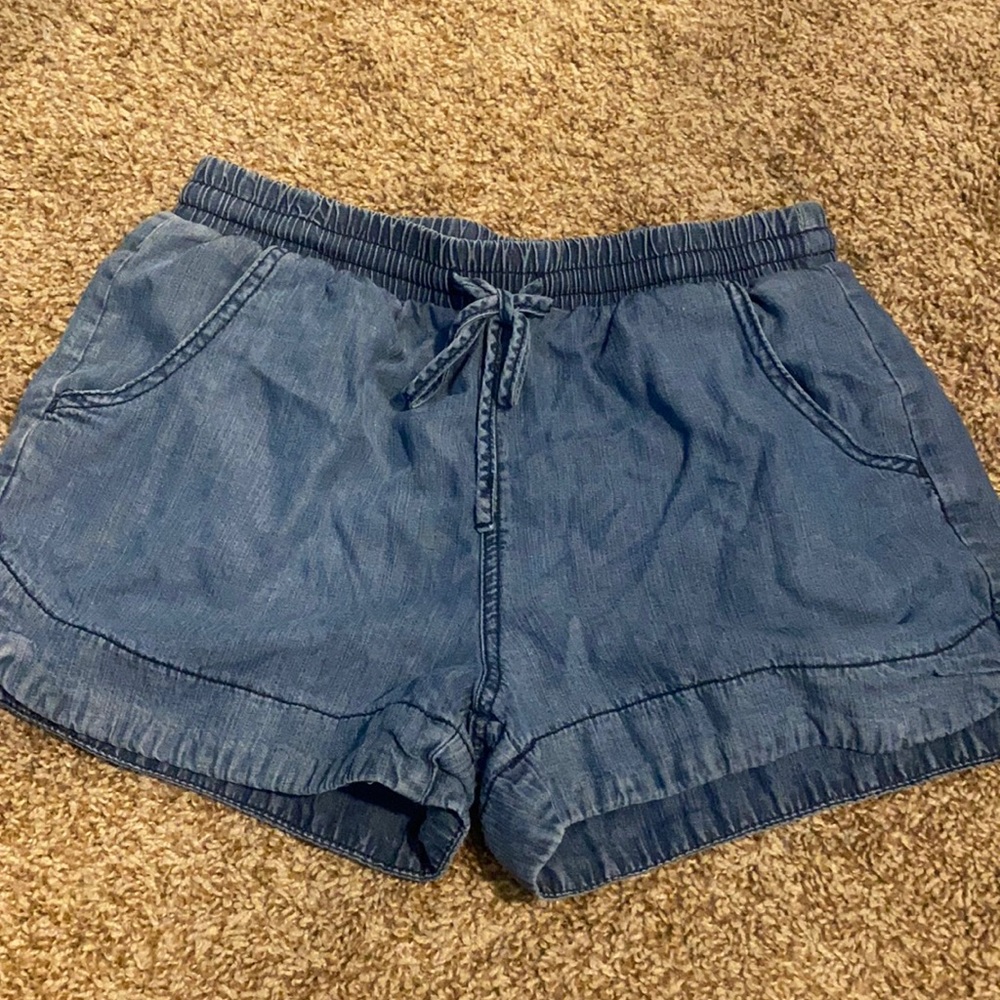 Soft jean shorts